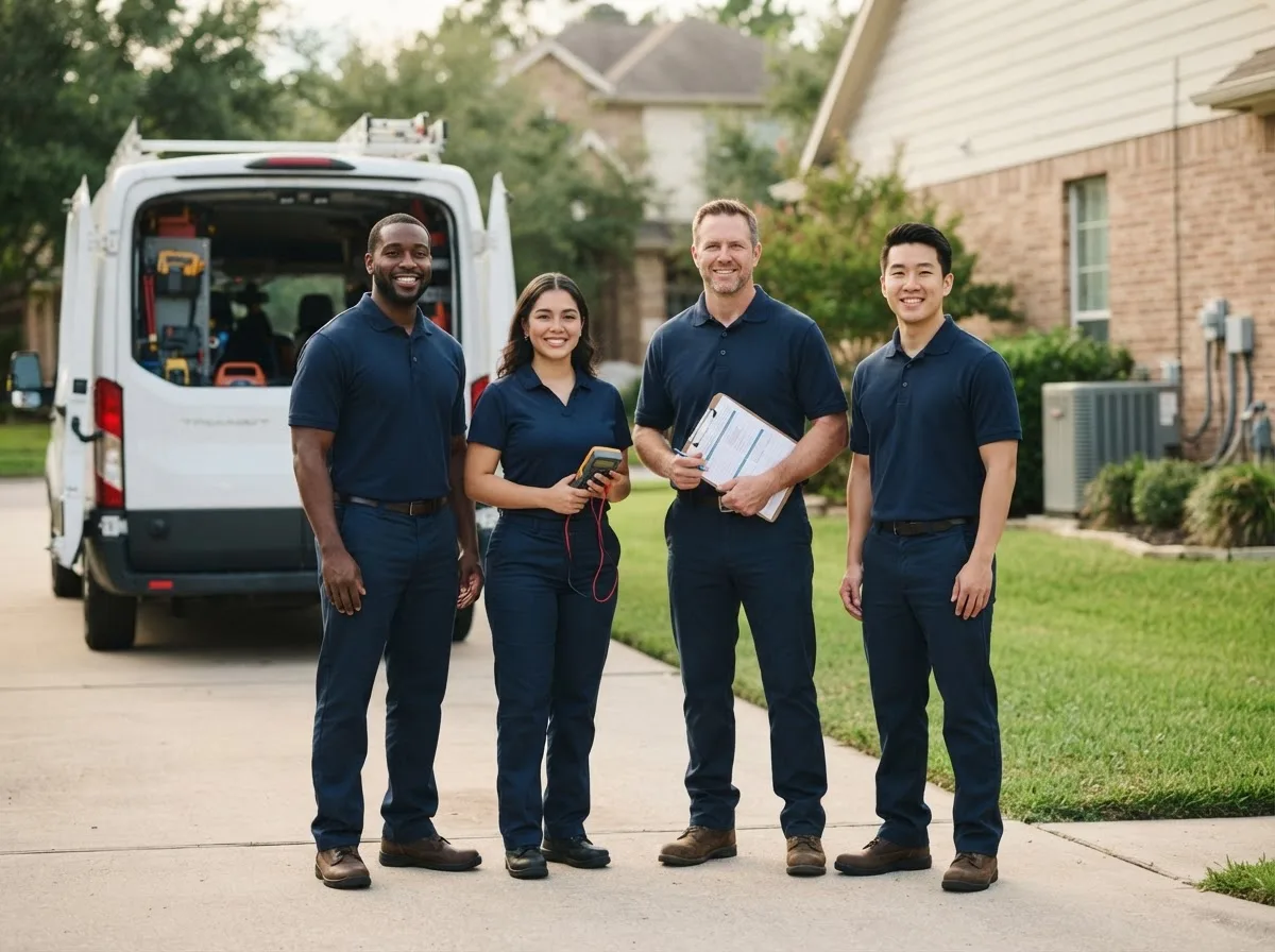 Certified HVAC technician near Burbank, OK